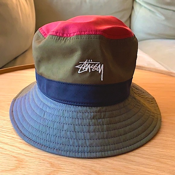 Unisex Stussy Color Blocked Bucket Hat size S/M - Picture 3 of 5